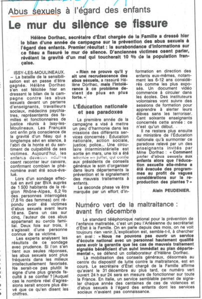 Ouest-France, 20 septembre 1989, p. 7